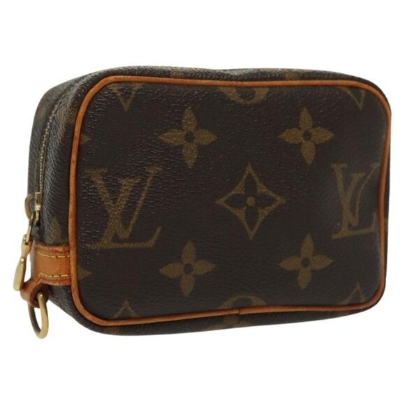 LOUIS VUITTON Monogram Trousse Wapity Pouch LV Auth - Picture 1 of 16